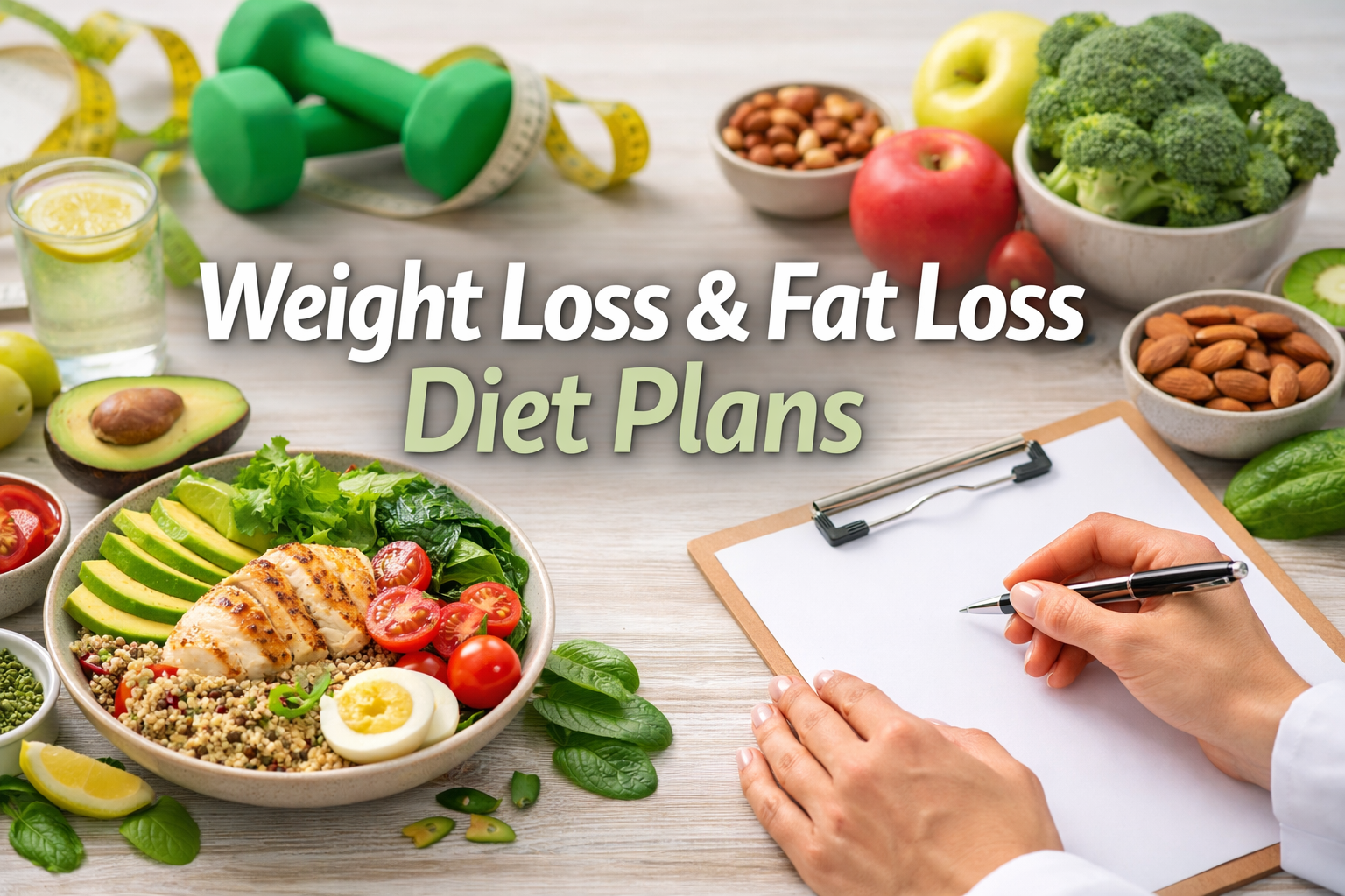 Weight Loss & Fat Loss Diet Plans for Healthy Results