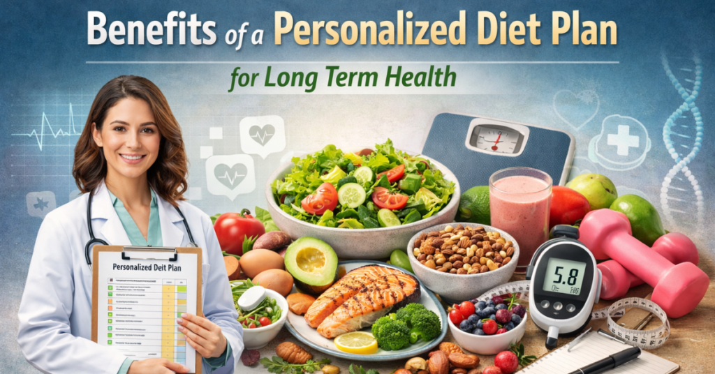 Benefits of a personalized diet plan with healthy foods and nutritionist guidance