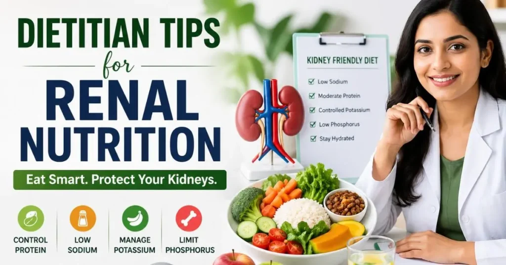 Dietitian tips for renal nutrition with kidney-friendly foods