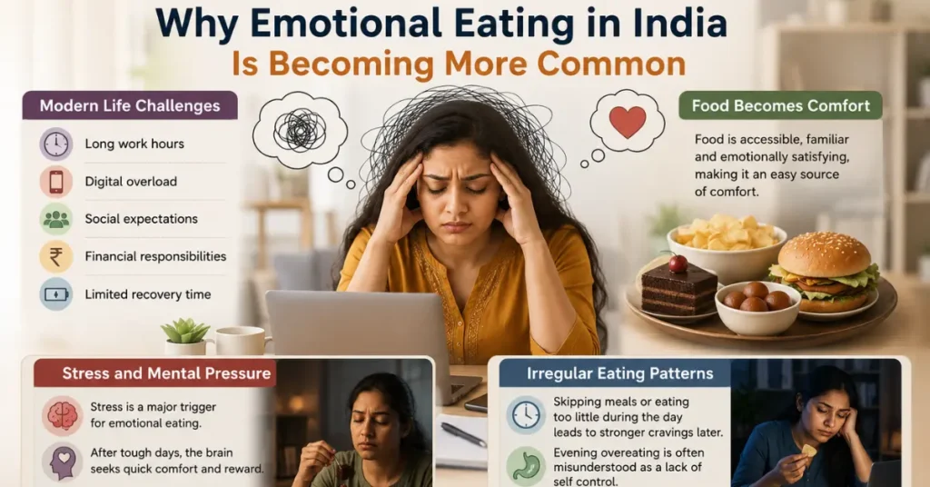 Emotional Eating in India Is Becoming More Common