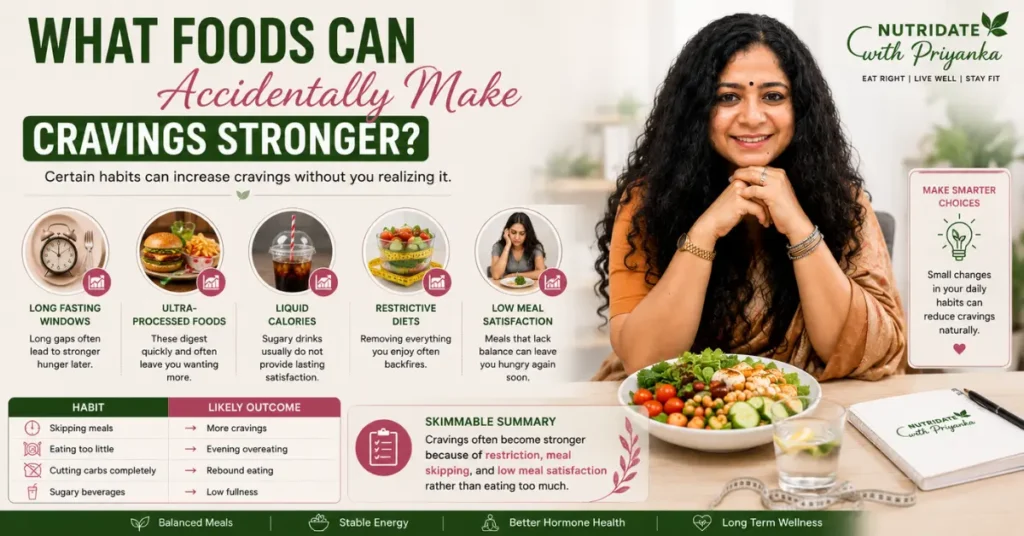 Foods Can Accidentally Make Cravings Stronger