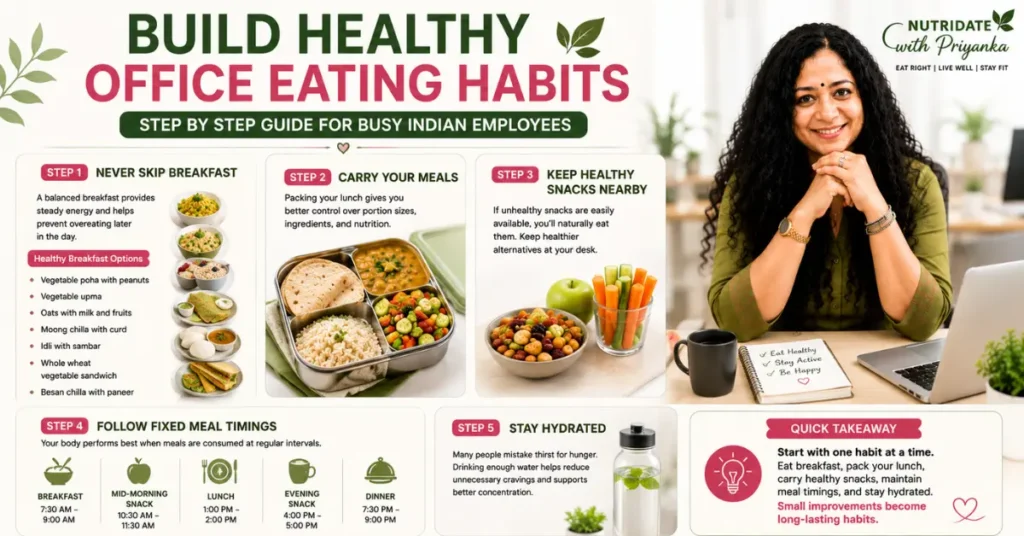 You Build Healthy Office Eating Habits