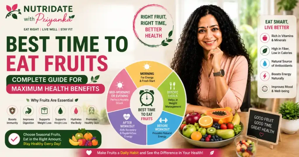 Best Time to Eat Fruits for Weight Loss