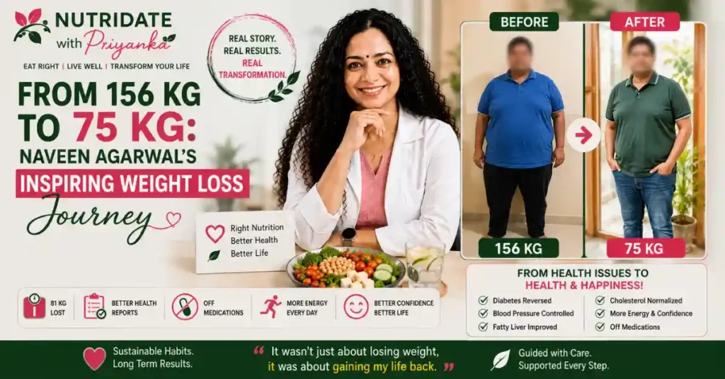 Naveen Agarwal Weight Loss Journey